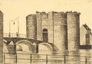Liège, la porte d'Amercoeur, vers 1770