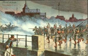 Liège, la guerre en 1914