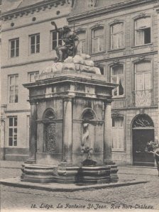 Fontaine St-Jean, rue Hors-Château, Liège 