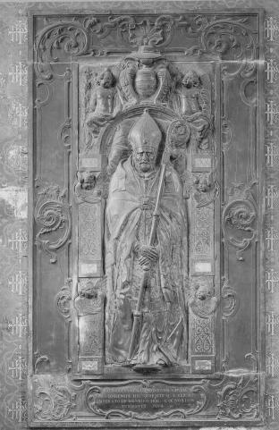 Liège, Balderic II, dalle funéraire à St-Jacques